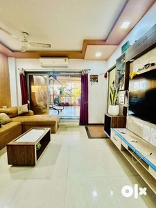 Big 2bhk+big terrace with furnished flat for sale in virar west d mart
