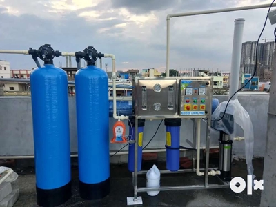 Brand new 1000lph ro water plant 95000/-only