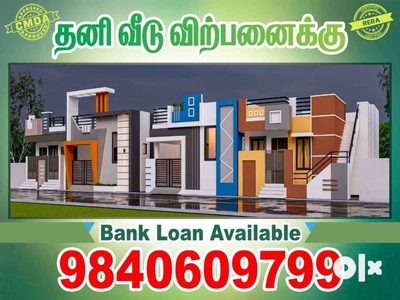 CMDA Approved 1 Bhk Villa For Sale In Poonamallee