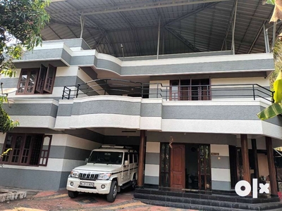 For sale .2600 Sq.ft. 4Bed house on10 cents of land. venjaramoodu.