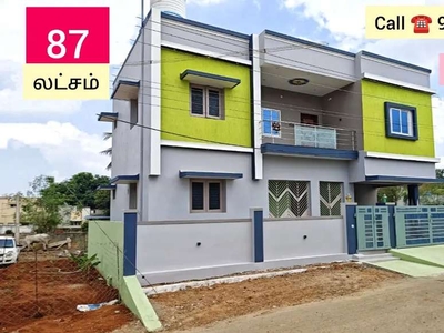 High Roof Duplex 3BHK & modular kitchen New house for sal in thanjavur
