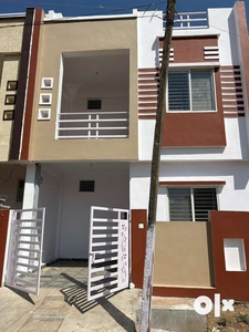 Independent row house on 800sqft plot area
