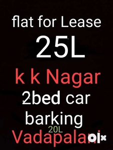 Lease and rent. bachelor. k k nagar ramapuarm
