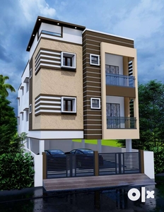 NEW 2BHK FLAT READY TO OCCUPY WITH LIFT SALE NANMANGALAM DINESH FLATS