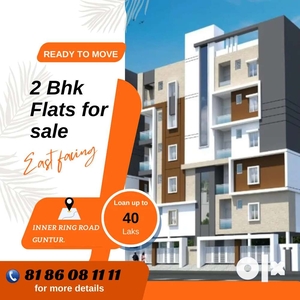 North - East corner 2 bhk flats for sale