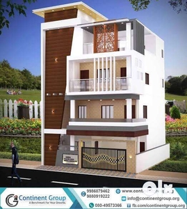 Premium 3bhk@ only 3 flats Group house & Each floor one flat
