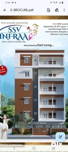 Ready to move 2 BHK flat in Anantha Nagar