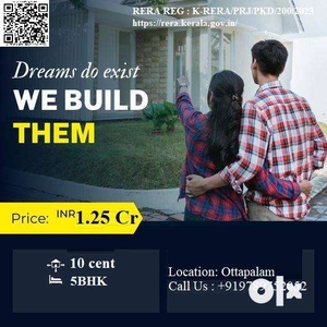 10 cent /The Keys To Your Dream Home In Ottappalam