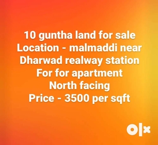 Land for sale malmaddi near Dharwad realway station