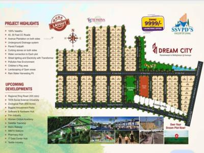 1350 sq ft NorthEast facing Plot for sale at Rs 15.00 lacs in Project in Shadnagar, Hyderabad