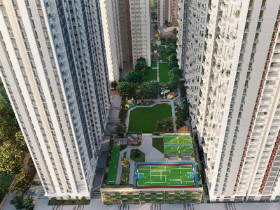 1093 sq ft 3 BHK 3T SouthEast facing Apartment for sale at Rs 90.00 lacs in Merlin Serenia Phase I in Baranagar, Kolkata