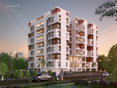 1197 sq ft 3 BHK 2T Apartment for sale at Rs 65.84 lacs in Verdant Unicorn 2th floor in Garia, Kolkata