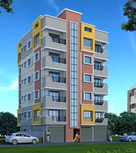 1200 sq ft 3 BHK 2T SouthEast facing Completed property Apartment for sale at Rs 66.00 lacs in Project in south dum dum, Kolkata
