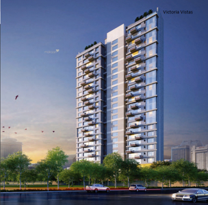 1220 sq ft 3 BHK 2T Apartment for sale at Rs 82.96 lacs in Vinayak Vista 13th floor in Lake Town, Kolkata