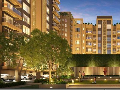 1230 sq ft 3 BHK 3T Apartment for sale at Rs 1.68 crore in Ambuja Urvisha The Condoville in New Town, Kolkata