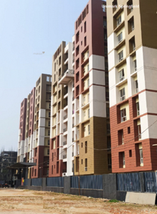 1300 sq ft 3 BHK 2T Apartment for sale at Rs 90.00 lacs in Unimark Springfield 8th floor in Rajarhat, Kolkata