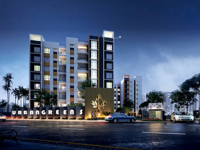 1400 sq ft 2 BHK 2T Apartment for sale at Rs 92.00 lacs in Display Urban Greens Phase II B in Rajarhat, Kolkata