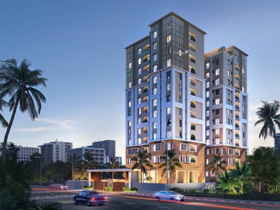 1728 sq ft 3 BHK Apartment for sale at Rs 1.38 crore in Bhawani Inara in New Town, Kolkata