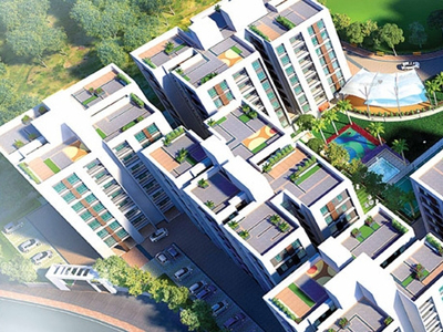 1825 sq ft 4 BHK 3T Apartment for sale at Rs 1.38 crore in Natural City Laketown in Lake Town, Kolkata
