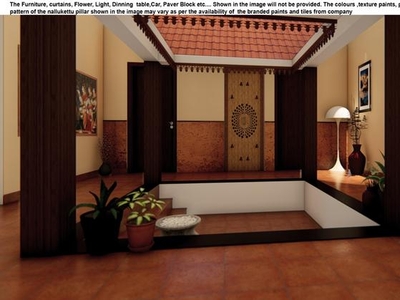 4 Bedroom 4000 Sq.Ft. Independent House in Punkunnam Thrissur