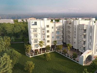 826 sq ft 2 BHK 2T SouthEast facing Apartment for sale at Rs 26.43 lacs in AV Courtyard in Bishnupur, Kolkata