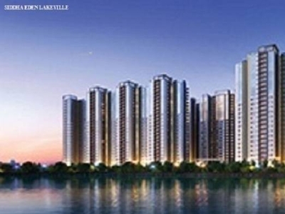 840 sq ft 2 BHK 2T Apartment for sale at Rs 65.00 lacs in Siddha Eden Lakeville 13th floor in Baranagar, Kolkata