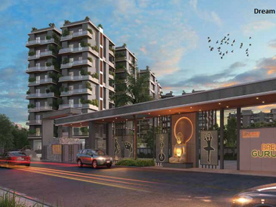 860 sq ft 2 BHK 2T Apartment for sale at Rs 46.00 lacs in Jain Dream Gurukul in Madhyamgram, Kolkata