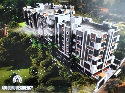 948 sq ft 2 BHK 2T South facing Under Construction property Apartment for sale at Rs 49.30 lacs in Diganta Adi Guru Residency in New Town, Kolkata