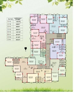 998 sq ft 2 BHK 2T Apartment for sale at Rs 31.94 lacs in Rechi Anandi Residency in Rajarhat, Kolkata