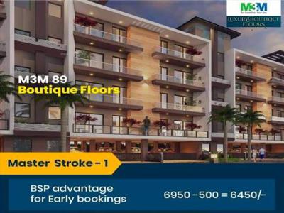1103 sq ft 2 BHK 2T Apartment for sale at Rs 65.00 lacs in M3M Soulitude in Sector 89, Gurgaon